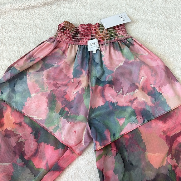 NWT MISA Los Angeles Pia Pants in Floal - Picture 9 of 11